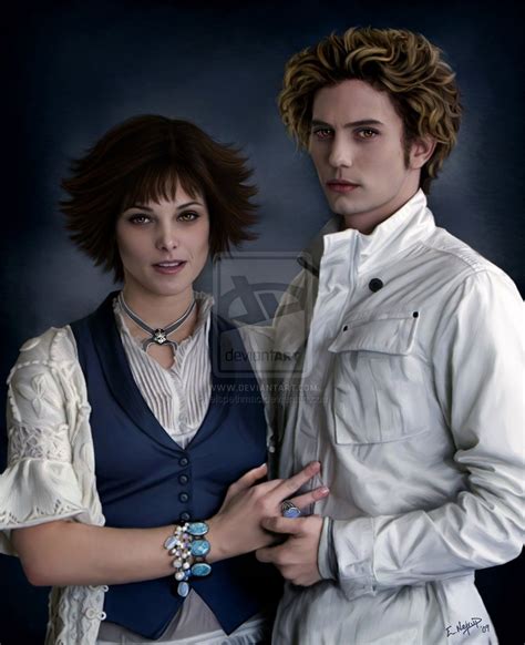 alice cullen and jasper hale|More.